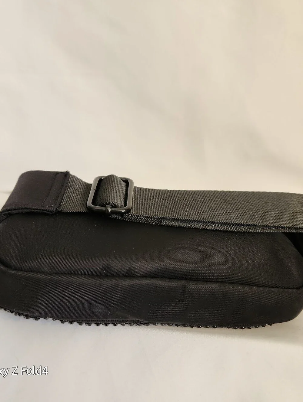Michael Kors Black Crystal-Embellished Phone Case Pouch